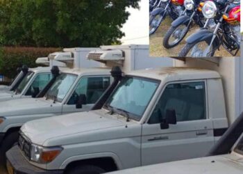 Tchad : Le Fonds Mondial octroie 127 motos et des véhicules frigorifiques au ministère de la Santé