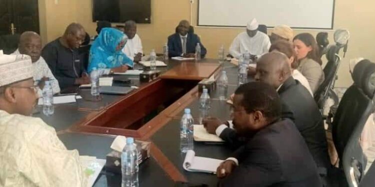 Tchad : Une délégation de la banque mondiale reçue en audience par le ministre de l&rsquo;éducation nationale.