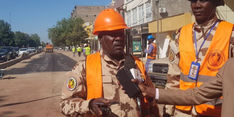 Tchad: L’OGEMIP s’attaque aux nids-de-poule sur l’Avenue Maldom Bada Abbas
