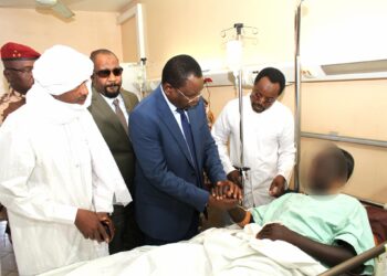 Tchad : Le Premier ministre Amb. Allah-Maye au chevet des soldats blessés à Barkaram