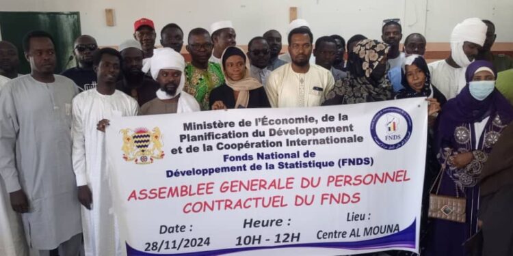 Tchad : Les ex contractuels du FNDS réclament leurs droits.