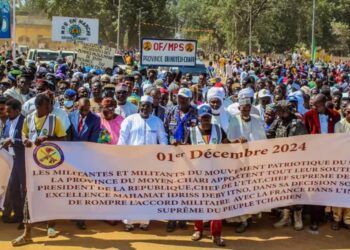 Fin de Coopération militaire Tchad – France : La population de Sarh soutient le Président