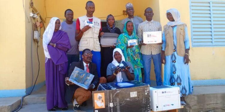 Guera: RSF/Sénégal offre des matériels à la radio communautaire de Mongo