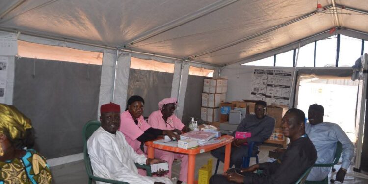 Tchad : Le système de gestion des inondations et l&rsquo;UNICEF en mission sur les sites de sinistrés