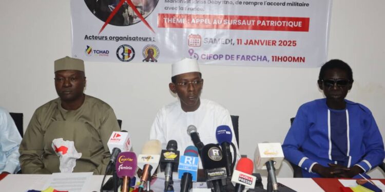 Tchad : La plateforme « Tchad Ma Patrie » soutient la décision du président de rompre les accords militaires avec Paris