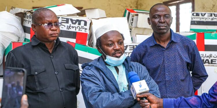 Tchad : Le ministère de l&rsquo;Action sociale offre un don de vivres au centre Mabrouka «Dar es Salam»