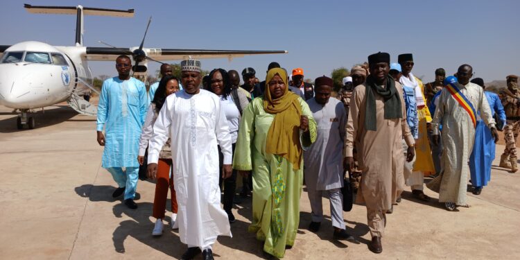 Sila : La ministre de l&rsquo;Action Sociale à Goz-Beïda pour évaluer les conditions de vie des réfugiés