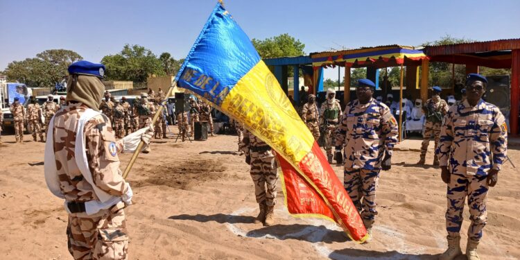 Sila : le nouveau Commandant de la Légion N°22 installé à Goz-Beïda