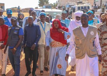 Tchad : La Ministre de l&rsquo;action sociale visite les camps des réfugiés de Farchana et Adré