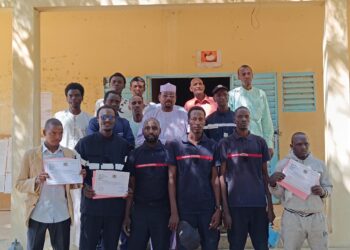 Batha : 14 jeunes d’Ati reçoivent leurs attestations des sapeurs-pompiers