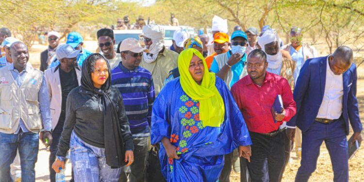 Tchad : La ministre de l&rsquo;action sociale appelle à la relocalisation des réfugiés soudanais campés à la porte d&rsquo;entrée de Koulbous.
