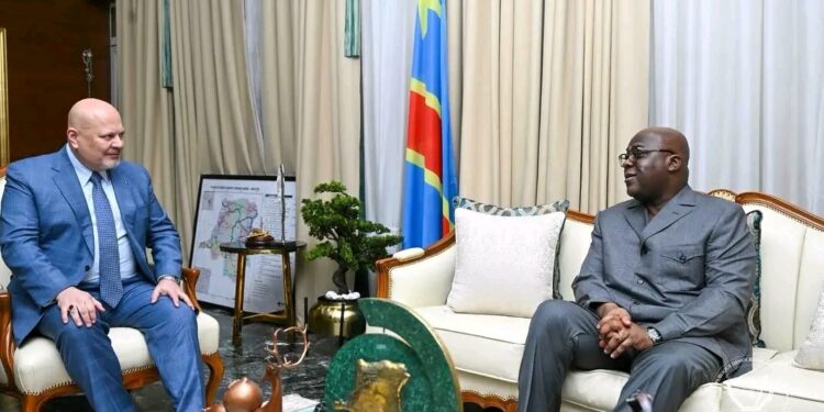 RDC : Félix Tshisekedi et le Procureur de la CPI discutent de la situation sécuritaire dans l&rsquo;Est