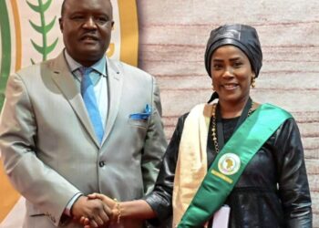 La Tchadienne Amina Tidjani Yaya prête serment au Parlement Panafricain