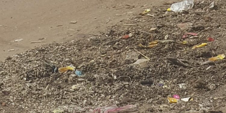 N’Djaména : Les tas d&rsquo;immondices à côté du marché de Dembé, une menace pour la santé