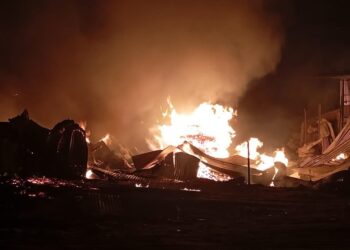 N’Djamena : Incendie au marché de Mil des boutiques ravagées, mais pas de victimes.