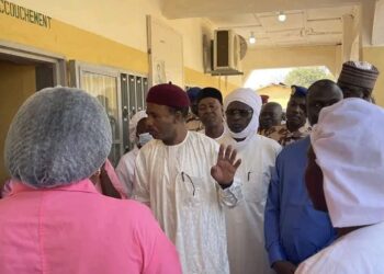 Tchad : Le ministre de la Santé en mission de terrain à l’hôpital de Koumra