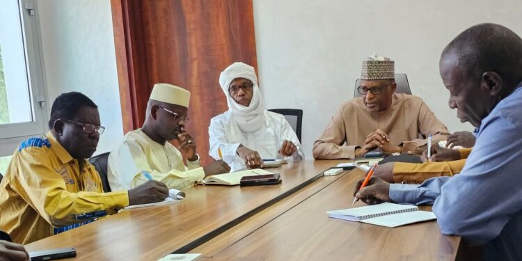 Tchad : Le Ministre de l&rsquo;éducation nationale échange avec les syndicats des enseignants