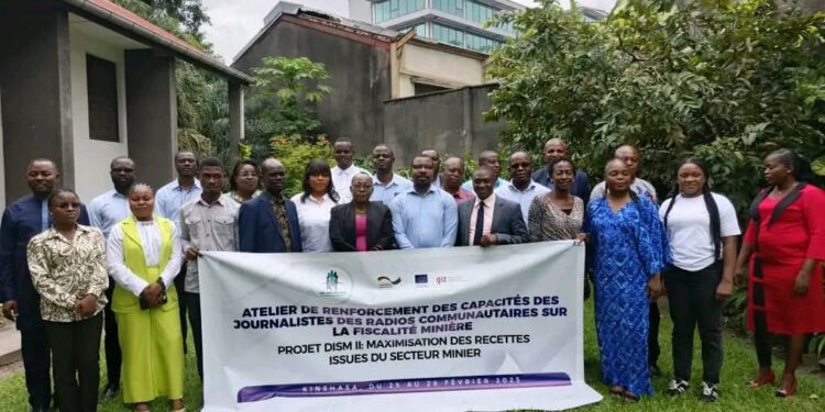 RDC : Des journalistes formés pour renforcer la transparence dans le secteur minier