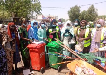 N&rsquo;Djamena : Les femmes du ministère de l&rsquo;environnement sensibilisent les commerçantes sur l&rsquo;hygiène et l&rsquo;assainissement