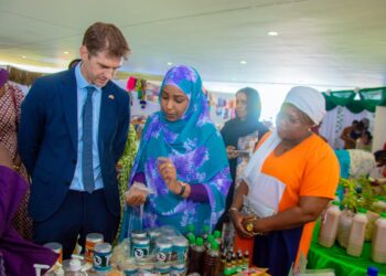 Tchad: l’Ambassadeur du Royaume-Uni en visite à la Maison Nationale de la Femme