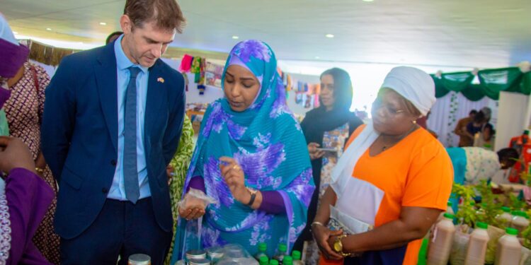 Tchad: l’Ambassadeur du Royaume-Uni en visite à la Maison Nationale de la Femme
