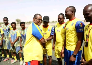 Tchad : Le Ministre des sports encourage les joueurs de l&rsquo;équipe nationale de football