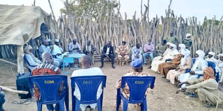Moyen Chari : Le ministre de l&rsquo;élevage visite le marché à bétail de Danaladji