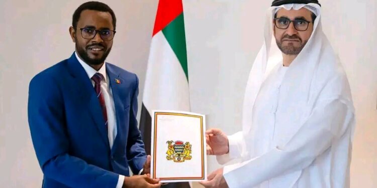L&rsquo;ambassadeur du Tchad aux EAU reçu par le SG du Ministère des affaires étrangères des EAU