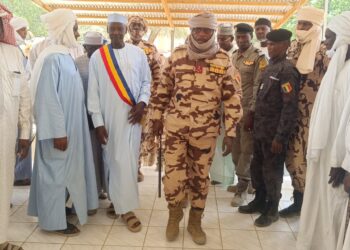 Batha : Le CEMGA en visite de sécurité à Ati