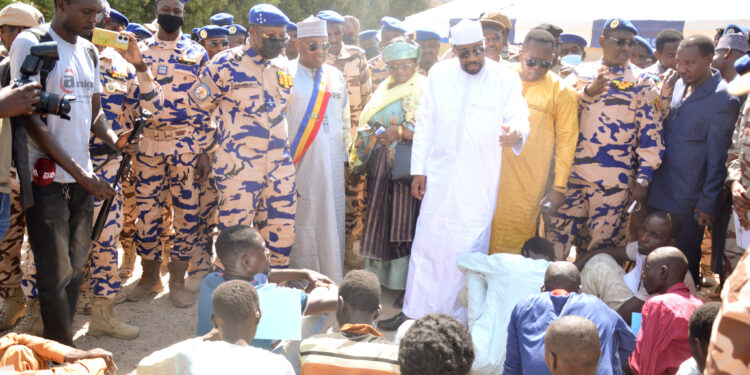 Tchad : Présentation de 38 malfaiteurs arrêtés par la Gendarmerie nationale.