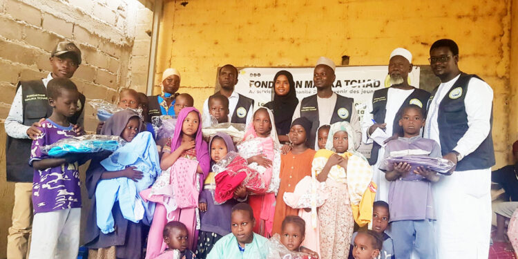 N’Djaména : La Fondation Malika Tchad offre la joie aux orphelins pour l&rsquo;Eid El Fitr