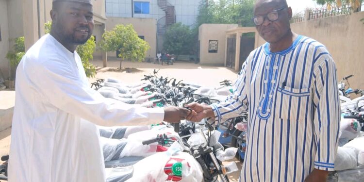 Tchad : 50 motos acquises par le Ministère de l&rsquo;environnement via le FSE