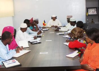 Tchad : Une équipe de l&rsquo;UGP reçue en audience par le ministre de la jeunesse et des sports.