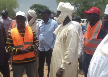 Moyen Chari : Le Ministre des infrastructures inspecte plusieurs chantiers en cours de réalisation