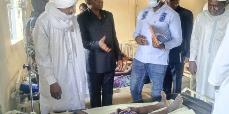 Mayo-Kebbi Ouest: visite de compassion du Premier Ministre à Pala