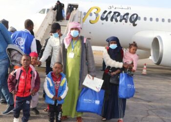 N&rsquo;Djaména : Retour volontaire de 172 migrants tchadiens en provenance de Libye.