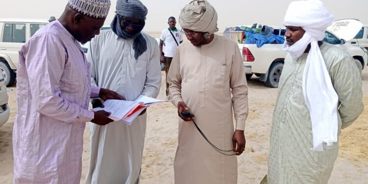Tchad: le Ministre de l’Élevage en visite de terrain à Bourkia