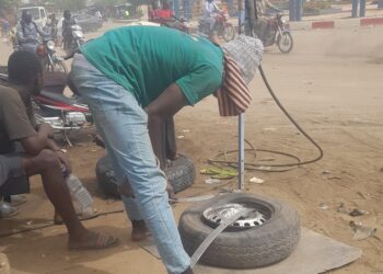 Tchad : Le métier de vulcanisateur, une opportunité en plein essor