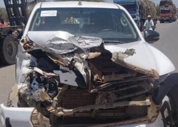 Guera : Une Toyota violemment percutée par un gros porteur à Mongo