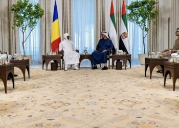 Le Chef de l&rsquo;État Tchadien reçu à Abu Dhabi par le Président des Emirats Arabes Unis