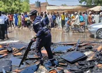 Tchad: spectaculaire incendie de voiture entre Diguel et Tacha Mossoro
