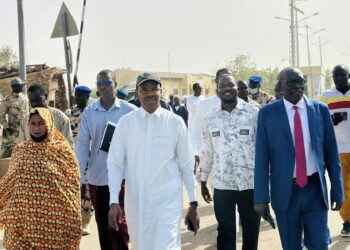 N’Djamena : 25 lampadaires solaires pour sécuriser le Pont de Ngueli