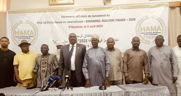 Tchad : La HAMA lance officiellement le « Prix Emmanuel Bélaoum Touadé de l’Excellence en Journalisme 2025 »