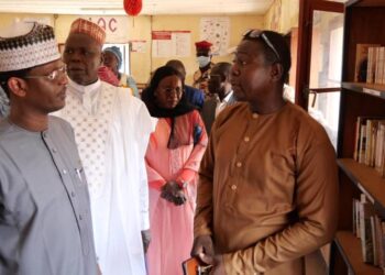 Mayo-Kebbi Est : Le ministre en charge de la Culture visite le CLAC de Gounou-Gaya