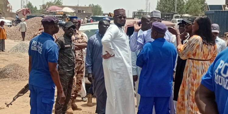 N&rsquo;Djamena: Les Autorités Municipales du 7e Arrondissement à Pied d’Œuvre pour le Déguerpissement des Zones Badigeonnées