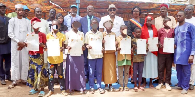 Pala : Des milliers d&rsquo;élèves reçoivent des actes de naissance