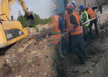 N&rsquo;Djamena: la commune du 8ᵉ arrondissement lance les travaux de Curage du canal Ngabo