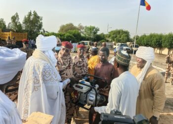 Bol : L&rsquo;ONAPE contribue à la réinsertion des repentis de Boko Haram à Bol en offrant un don de matériels pour des Activités Génératrices de Revenus (AGR).