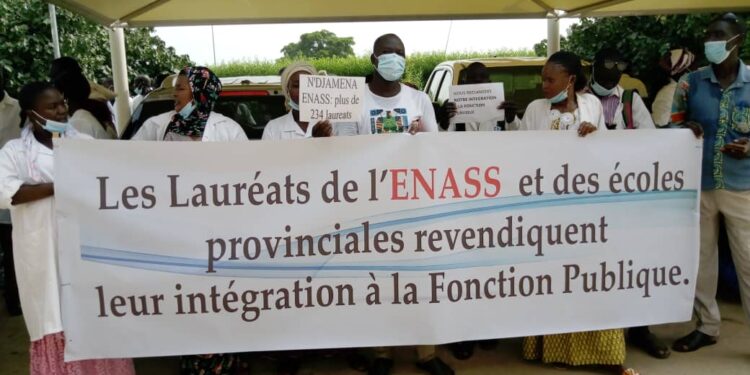 Tchad: Les Lauréats de l’ENASS Plaident pour Leur Intégration à la Fonction Publique
