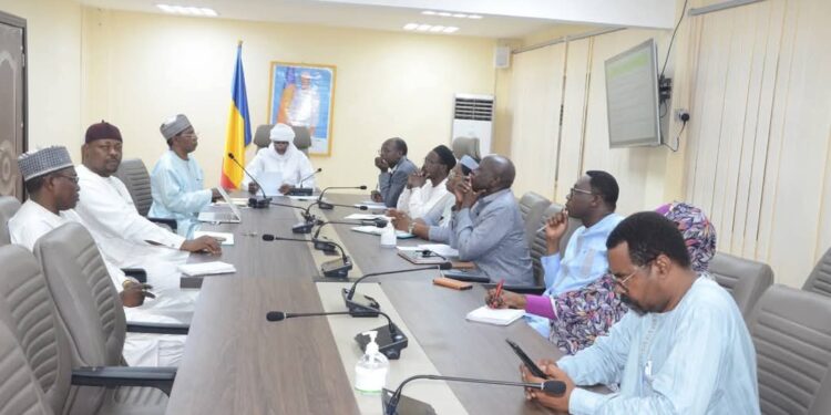 Tchad : Le ministre de la Santé publique reçoit l’équipe du Projet d’Appui au Secteur de la Santé au Tchad (PASST3)